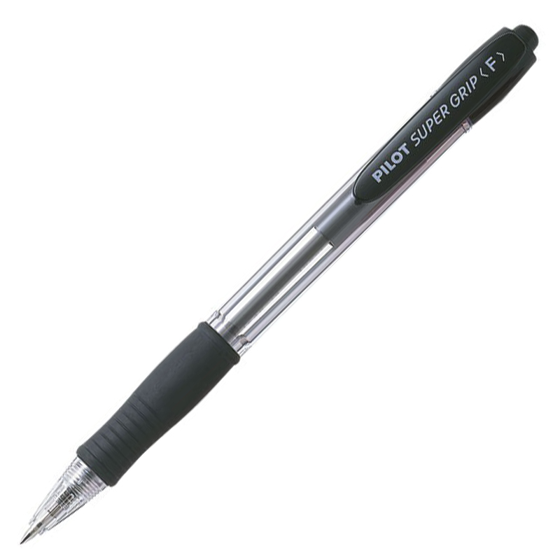 Długopis olejowy automatyczny Super Grip F Pilot czarny