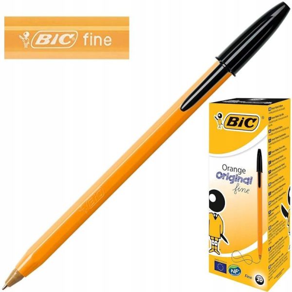 Długopis tradycyjny czarny Bic Orange