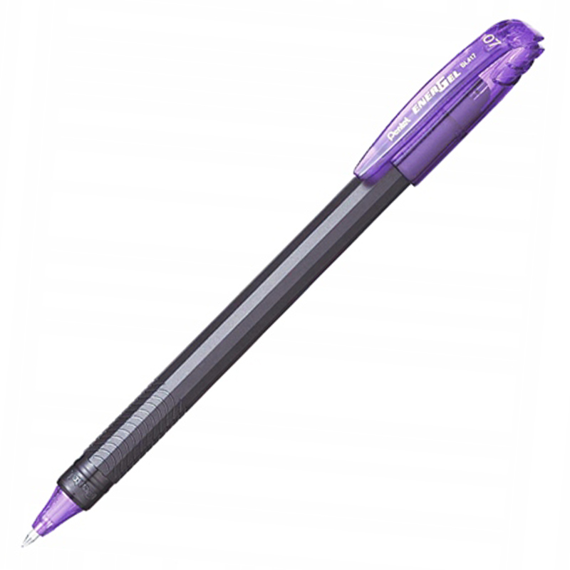 Długopis żelowy BL417-V fioletowy Pentel