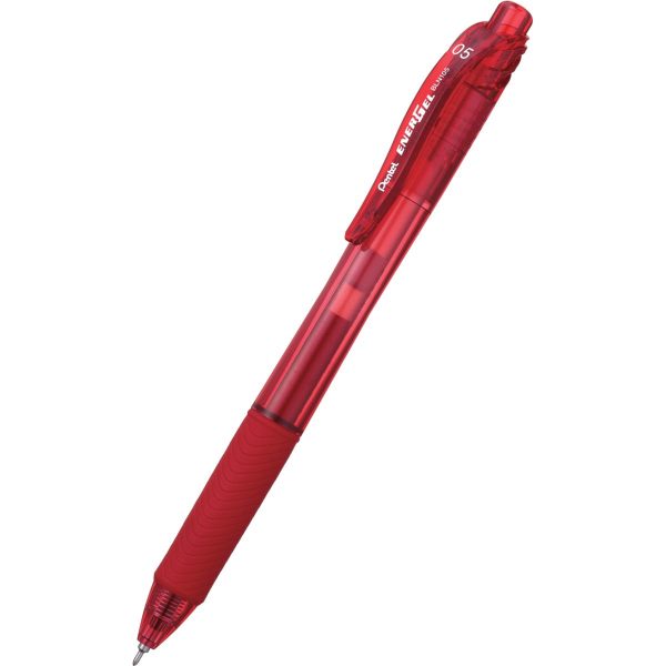 Długopis EnerGel BLN105-C 0.5mm czerwony Pentel